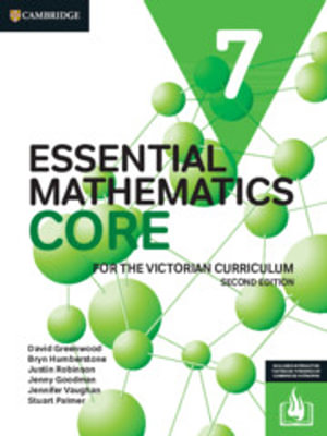 Cambridge Essential Mathematics CORE for the Victorian Curriculum 7(Print+Digital)
