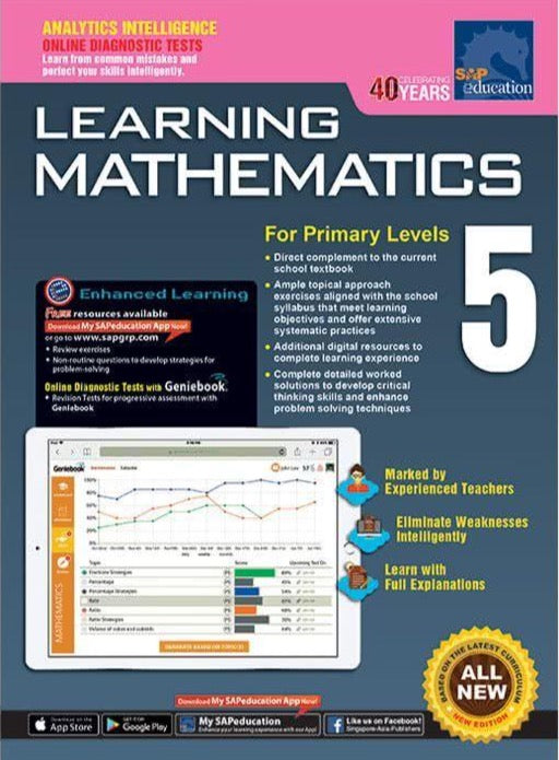 新加坡SAP 数学网红+Geniebook(5年级)