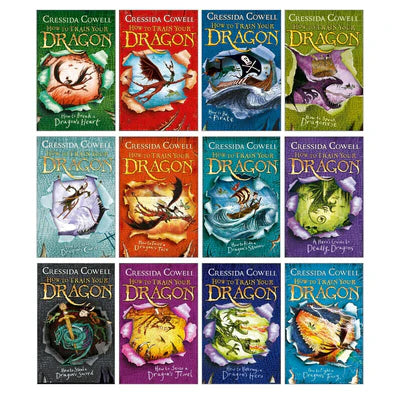 How to Train Your Dragon Collection(12 Books Box Set)