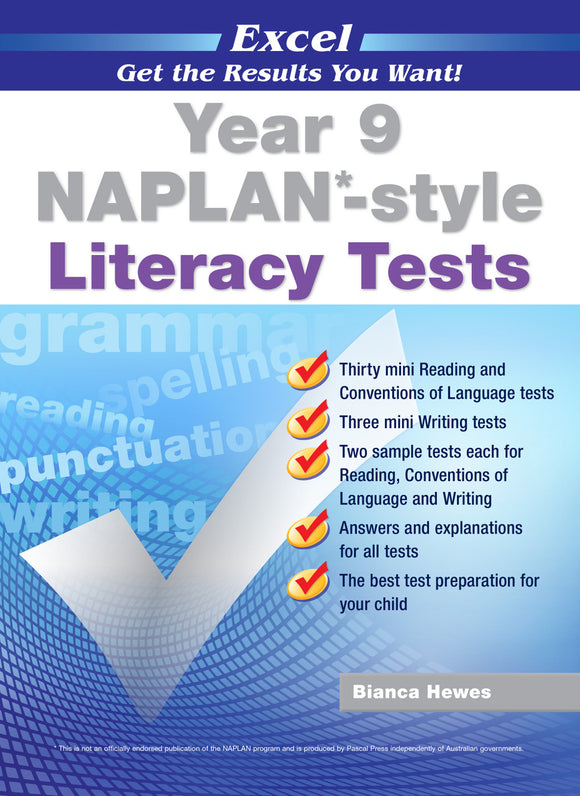 Excel - Year 9 NAPLAN*-style Literacy Tests