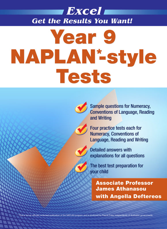 Excel - Year 9 NAPLAN*-style Tests