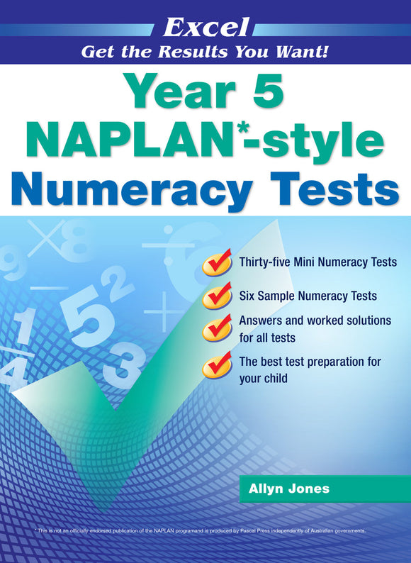 Excel - Year 5 NAPLAN*-style Numeracy Tests