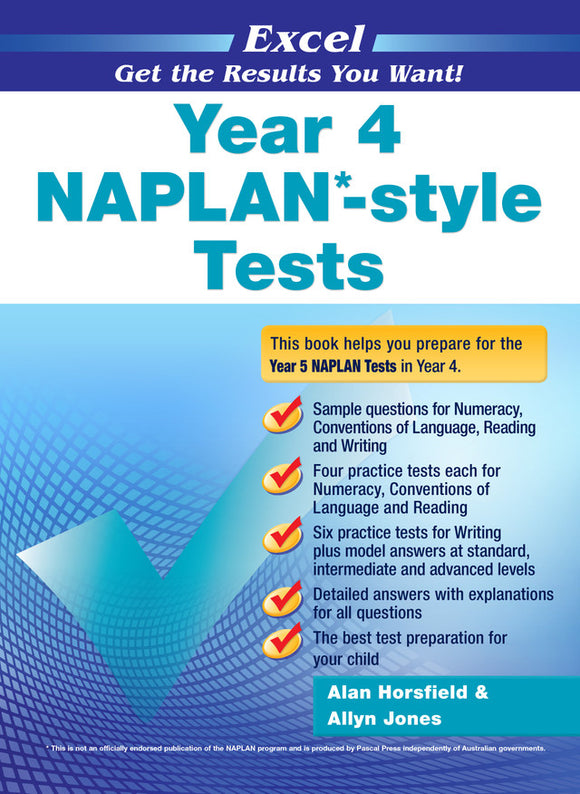 Excel - Year 4 NAPLAN*-style Tests