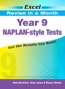 Excel Revise in a Month - Year 9 NAPLAN*-style Tests