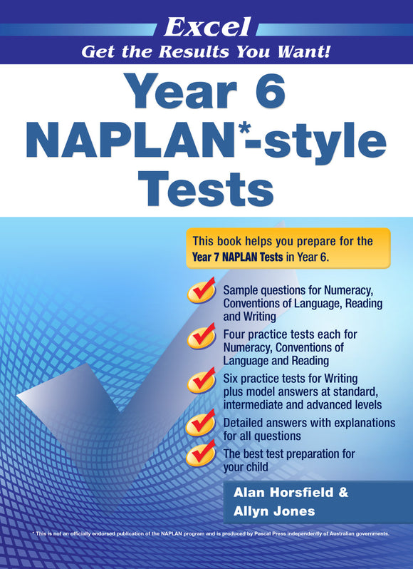 Excel - Year 6 NAPLAN*-style Tests