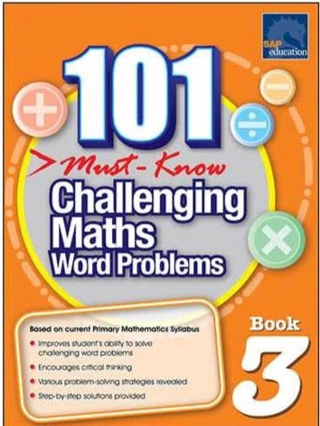 101 Must Know Challenging Maths Word Problems Year 3 Ada's Book