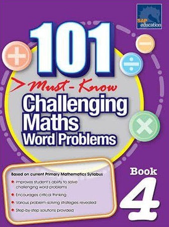 101 Must Know Challenging Maths Word Problems Year 4 Ada's Book