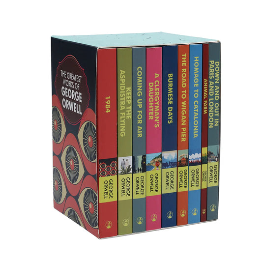The Greatest Works Of George Orwell (9 Book Box Set)