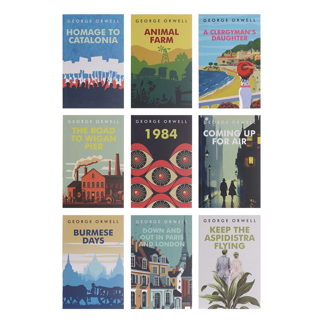 The Greatest Works Of George Orwell (9 Book Box Set)