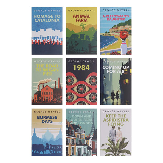 The Greatest Works Of George Orwell (9 Book Box Set)