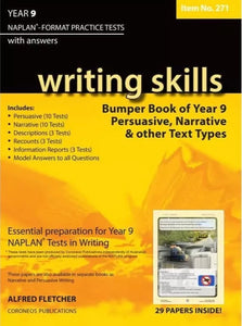 Writing Skills Bumper Book Year 9 NAPLAN Format* Practice Tests (Item no. 271)