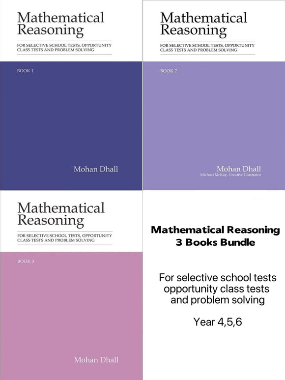 Mathematical Reasoning 3 Books Bundle