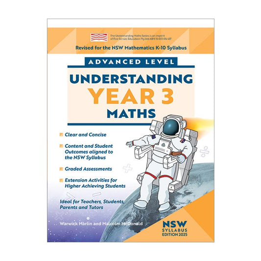 Understanding Maths Year 3 Advanced (NSW Syllabus Edition 2025)