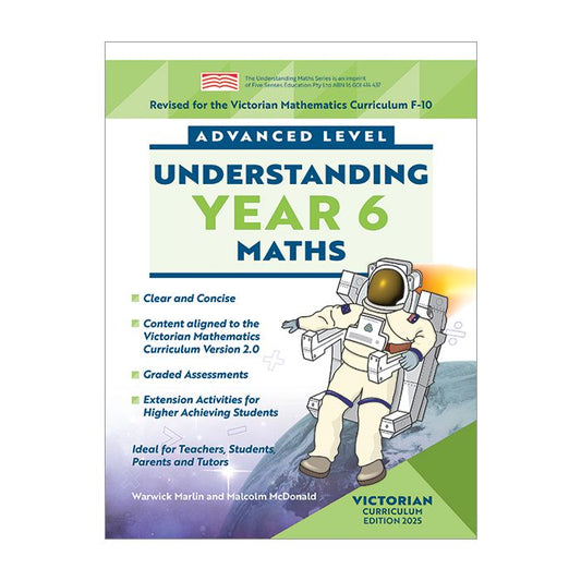 Understanding Maths Year 6 Advanced (Victorian Curriculum Edition 2025)