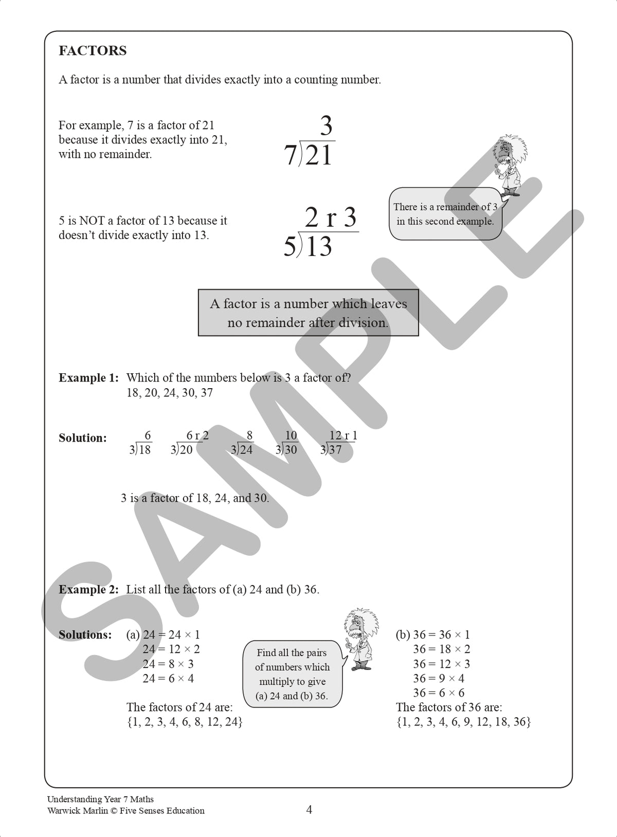 Understanding Year 7 Maths: Australian Curriculum Edition