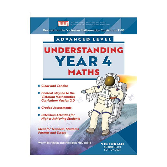 Understanding Maths Year 4 Advanced (Victorian Curriculum Edition 2025)