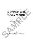 Success in Year 7 English – 2nd edition for Australian Curriculum