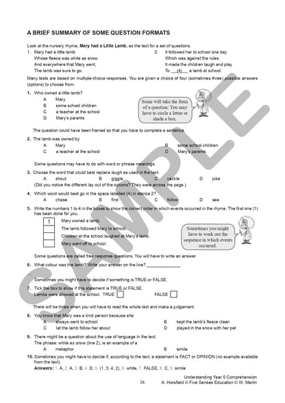 Understanding Year 5 Comprehension