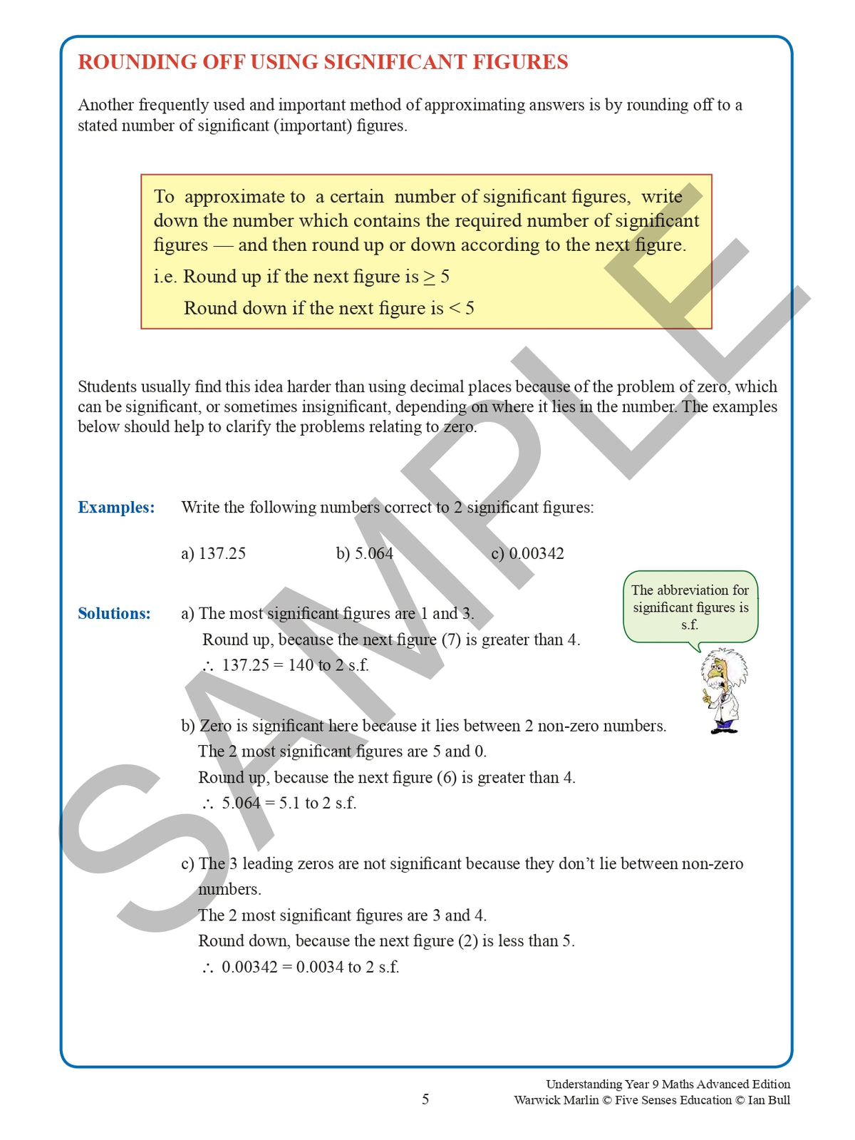 Understanding Year 9Maths  – Australian Curriculum Edition advanced