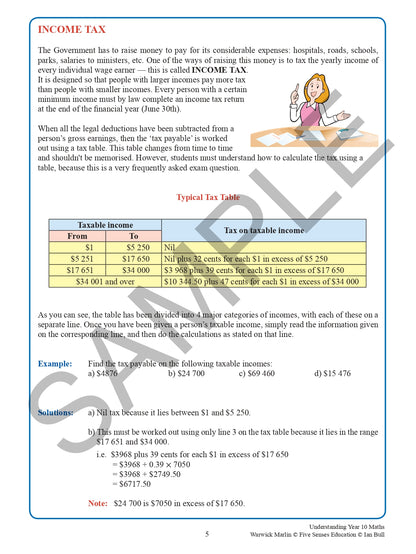 Understanding Year 10 Maths: Australian Curriculum Edition