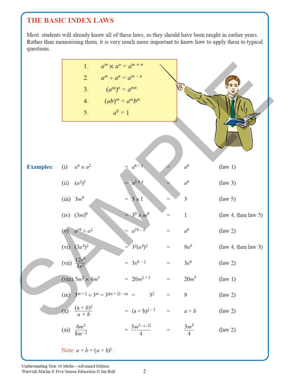 Understanding Year 10 Maths Advanced: Australian Curriculum Edition