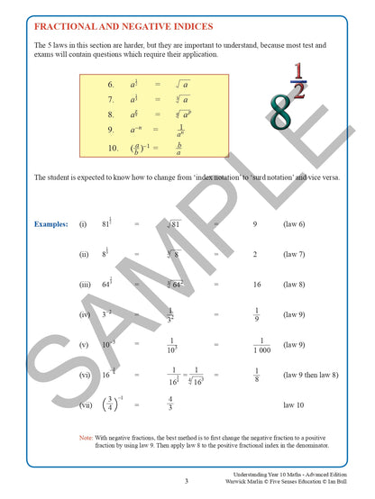 Understanding Year 10 Maths Advanced: Australian Curriculum Edition