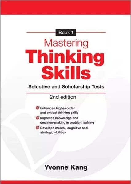 Mastering Thinking Skills Selective and Scholarship Tests Book 1