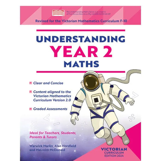 Understanding Maths Year 2 (Victorian Curriculum Edition 2025)