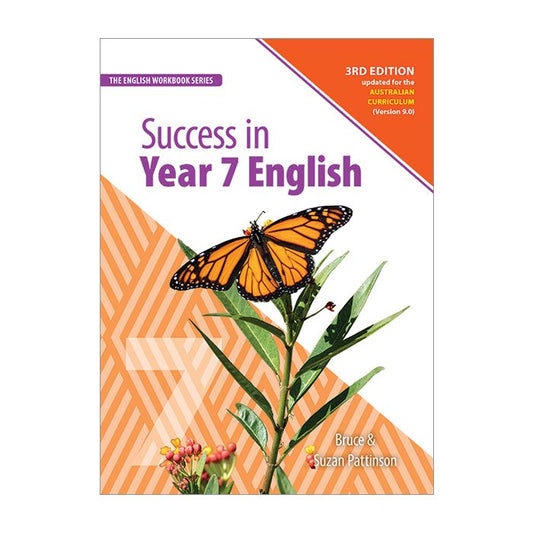 Success in Year 7 English Australian Curriculum v9.0 cover