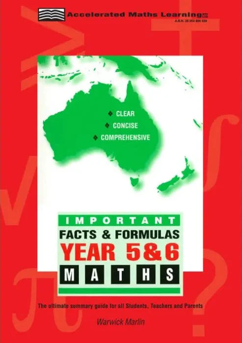 Facts and Formulas Years 5 & 6 (All levels)