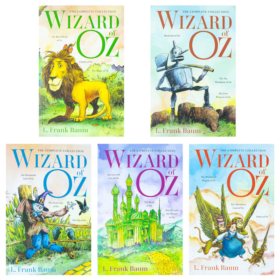 Wizard of Oz - The Complete Collection-Classic Edition(5 books box set)