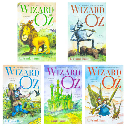 Wizard of Oz - The Complete Collection-Classic Edition(5 books box set)