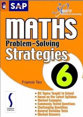 SAP Maths Problem-Solving Strategies Book 6