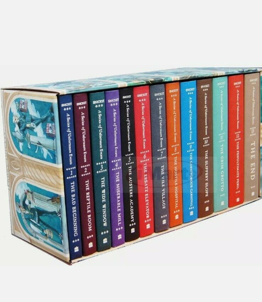 A Series of Unfortunate Events Complete Wreck Box Set (13 Books) Hard Cover Ada's Book