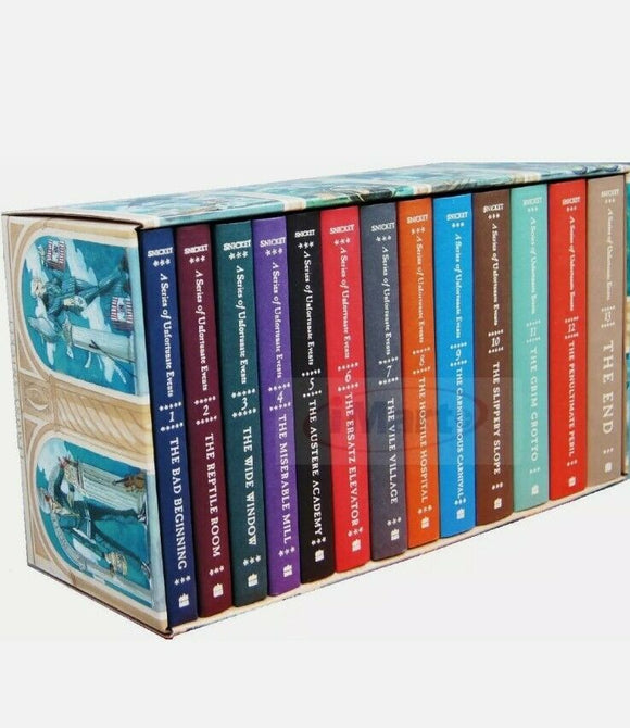 A Series of Unfortunate Events Complete Wreck Box Set (13 Books) Hard Cover Ada's Book