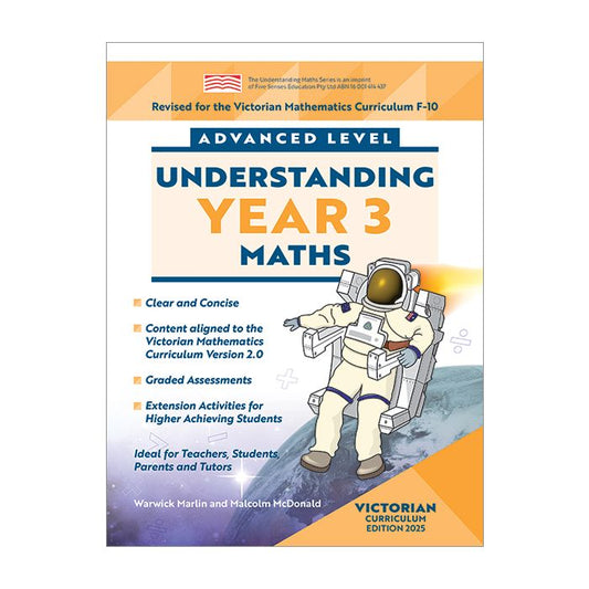 Understanding Maths Year 3 Advanced (Victorian Curriculum Edition 2025)