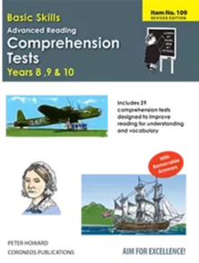 Advanced Reading Comprehension Tests Yrs 8 to 10 (Basic Skills No. 109) Ada's Book