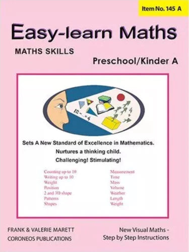 Basic Skills - Easy Learn Maths Pre / Kinder A (Basic Skills No. 145A) Ada's Book