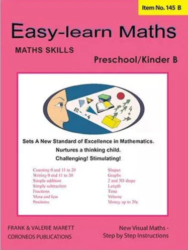 Basic Skills - Easy Learn Maths Pre / Kinder B (Basic Skills No. 145B) Ada's Book