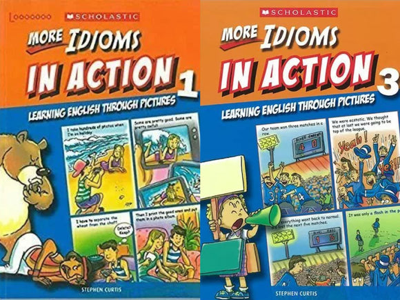 More Idioms in Actions Book 1&Book3(2 Books Bundle)