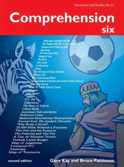 Comprehension Six 2nd Edition Ada's Book