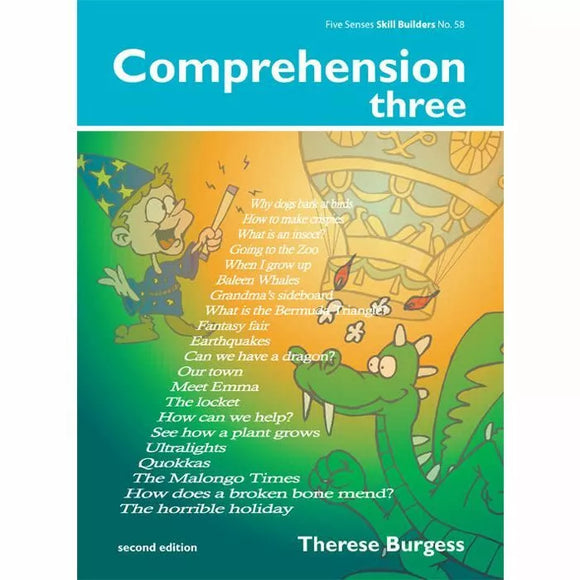 Comprehension Three Ada's Book