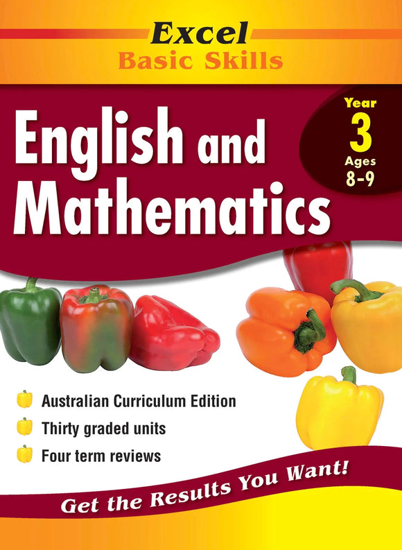 Excel Basic Skills - English and Mathematics Year 3 Ada's Book