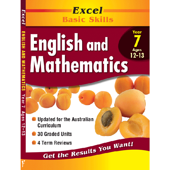 Excel Basic Skills - English and Mathematics Year 7 Ada's Book