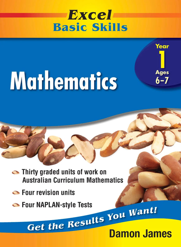 Excel Basic Skills - Mathematics Year 1 Ada's Book