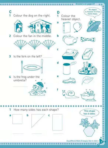 Excel Basic Skills - Mental Maths Strategies Year 2 Ada's Book