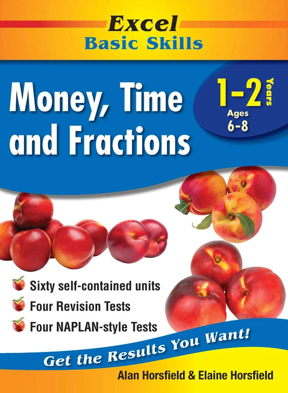 Excel Basic Skills - Money, Time and Fractions Years 1-2 Ada's Book