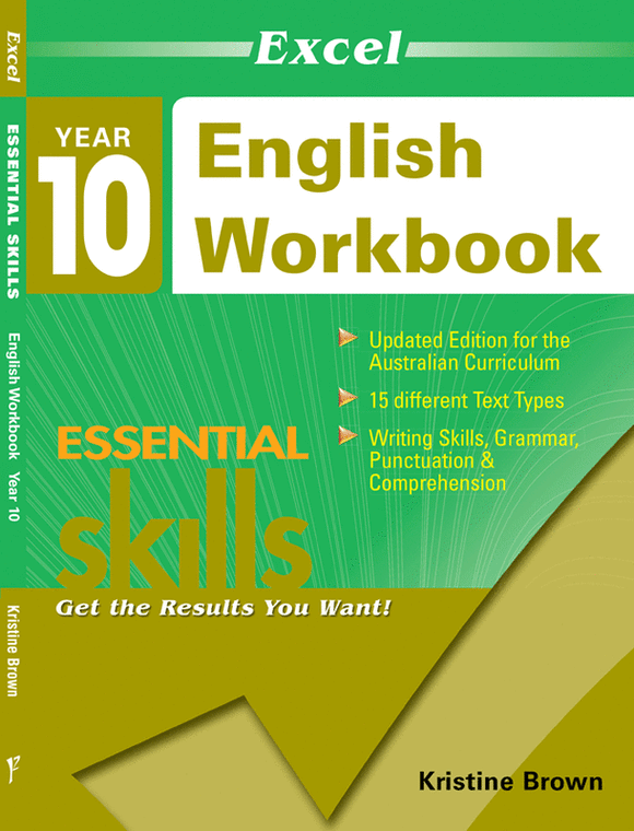 Excel Essential Skills - English Workbook Year 10 Ada's Book