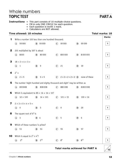 Excel Essential Skills - Mathematics Extension Revision & Exam Workbook Year 7 Ada's Book