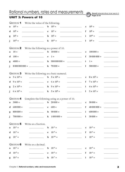 Excel Essential Skills - Mathematics Extension Revision & Exam Workbook Year 9 Ada's Book